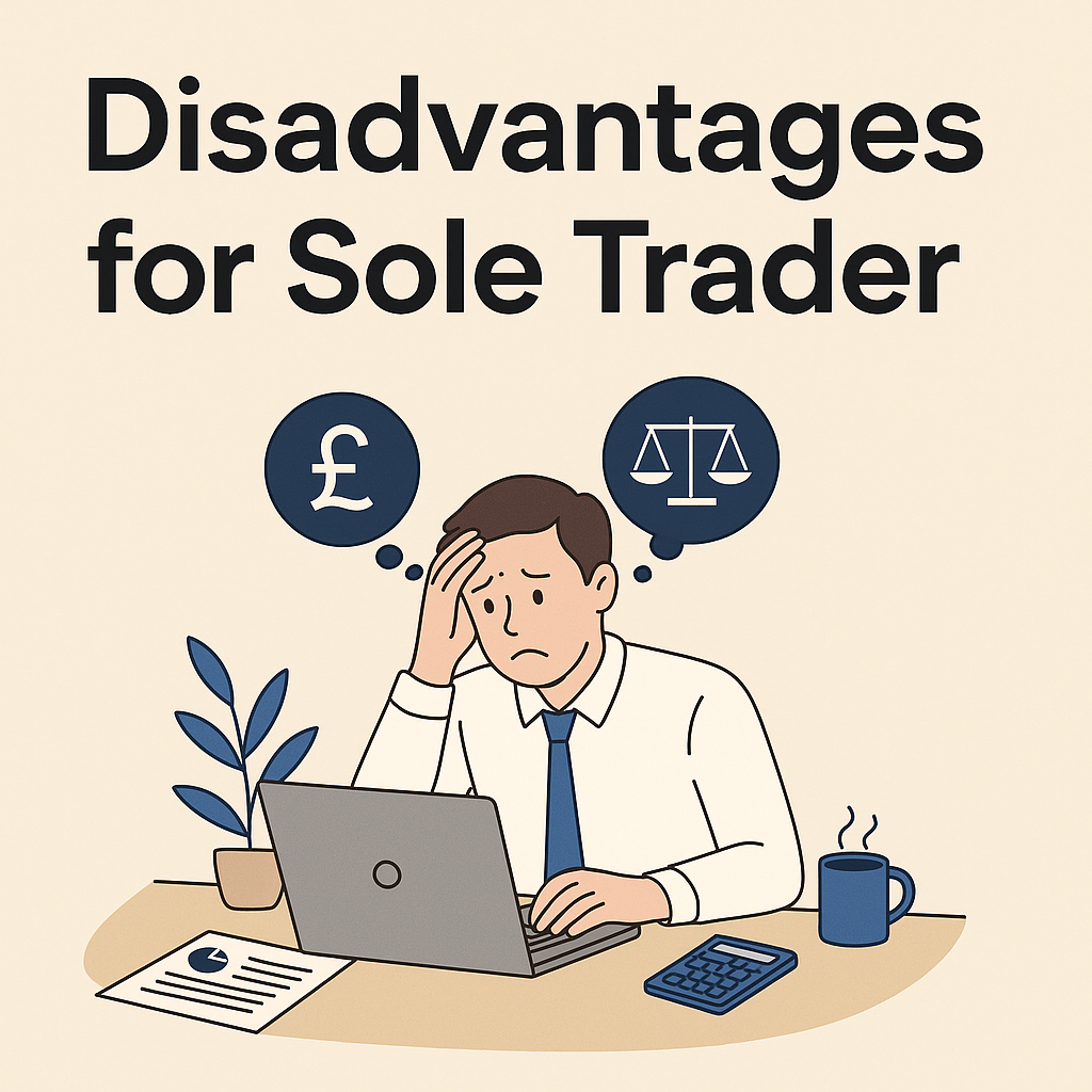 Disadvantages for Sole Trader
